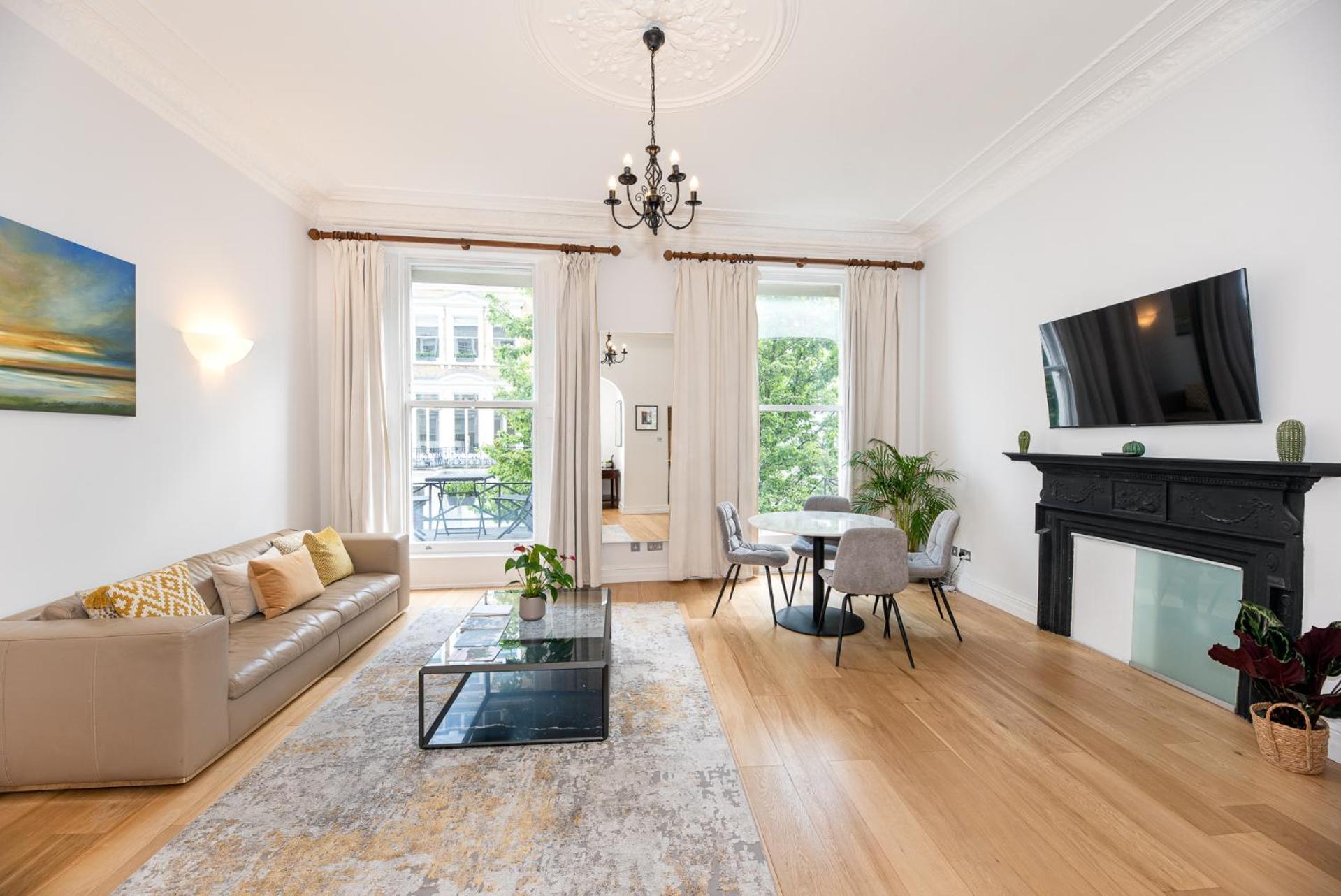 2-Bedroom Victorian Apartment In Kensington London Eksteriør bilde