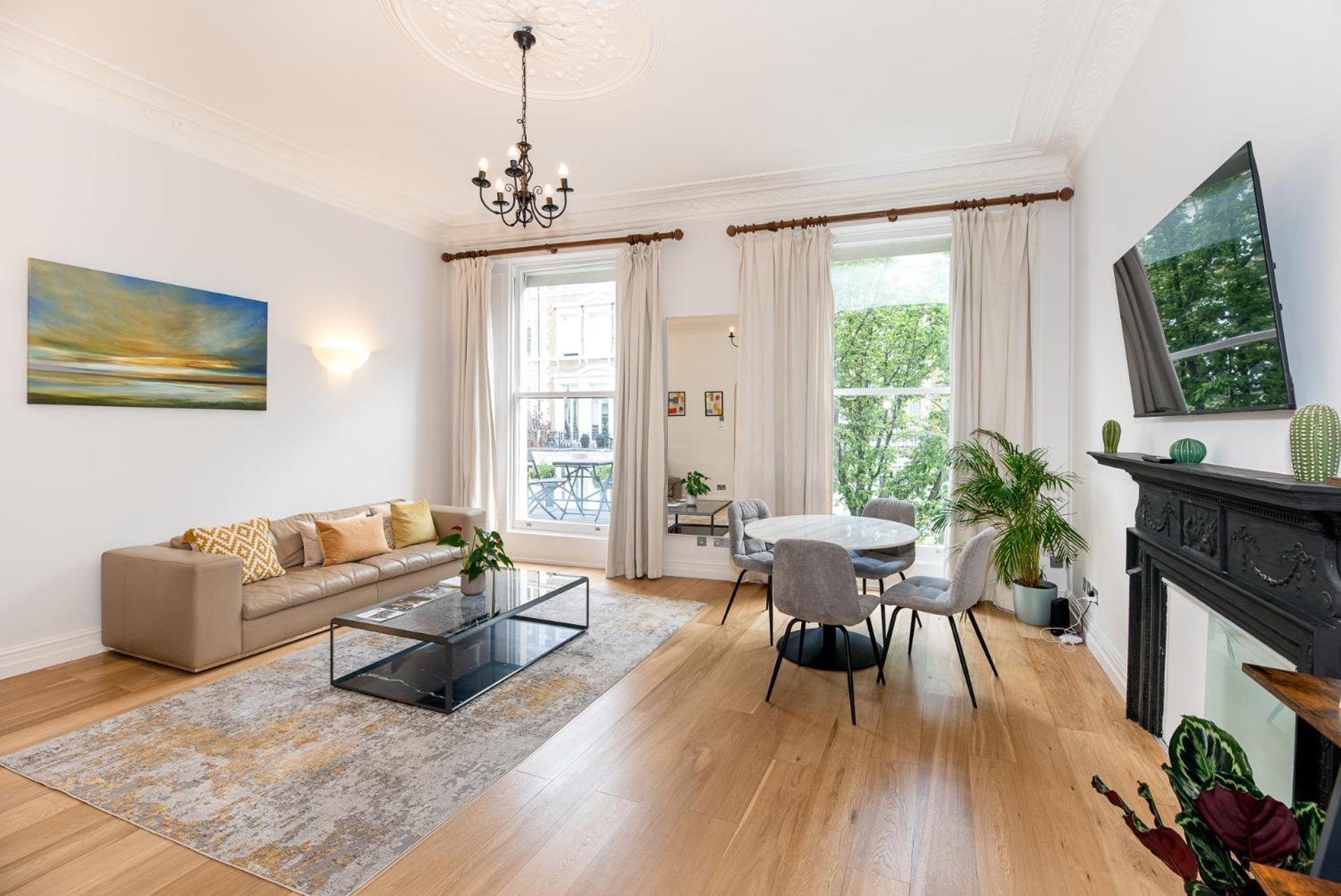 2-Bedroom Victorian Apartment In Kensington London Eksteriør bilde